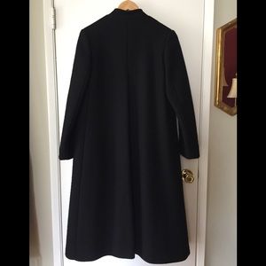 classic Vintage wool coat retro style traditional mid century